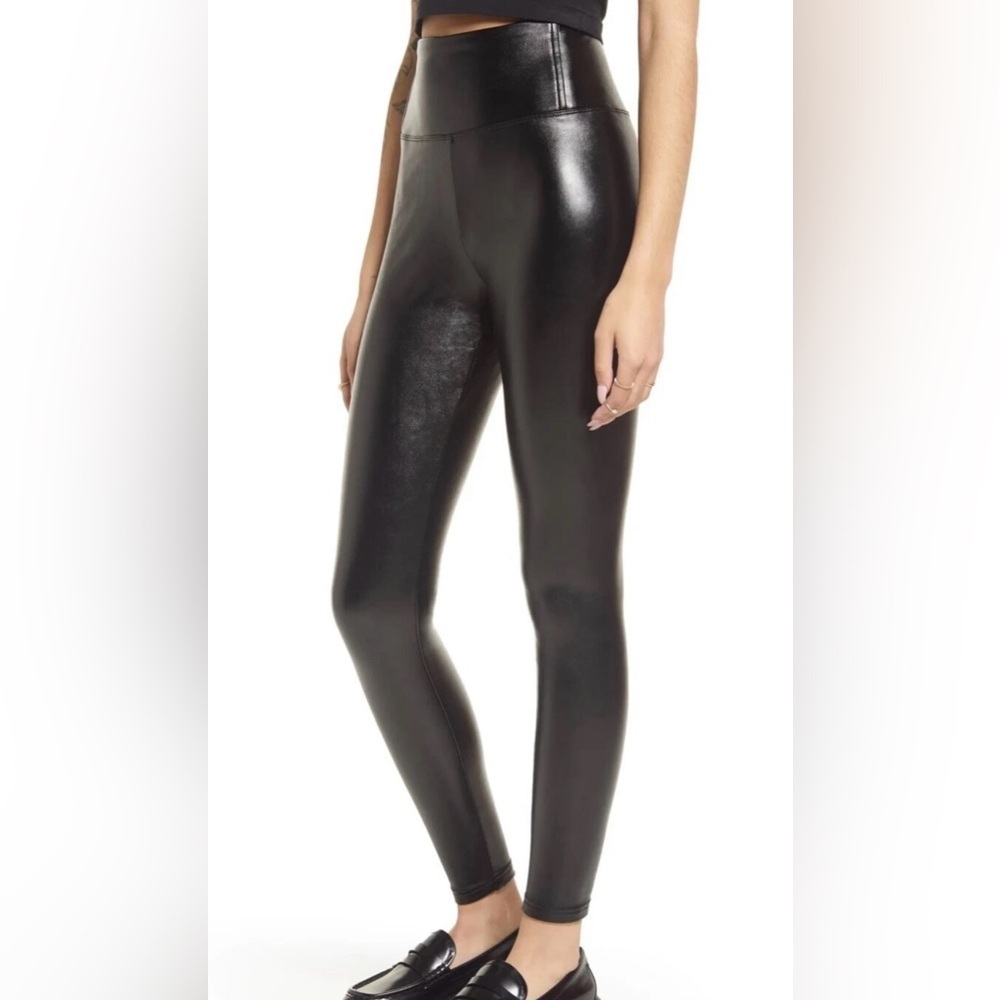 NEW BP. By Nordstrom Women’s Black Faux Leather Leggings Size XL